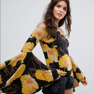 Free People Birds of Paradise Top